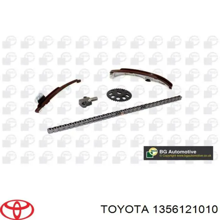 Carril de deslizamiento, cadena de distribución para Toyota Yaris (P10)