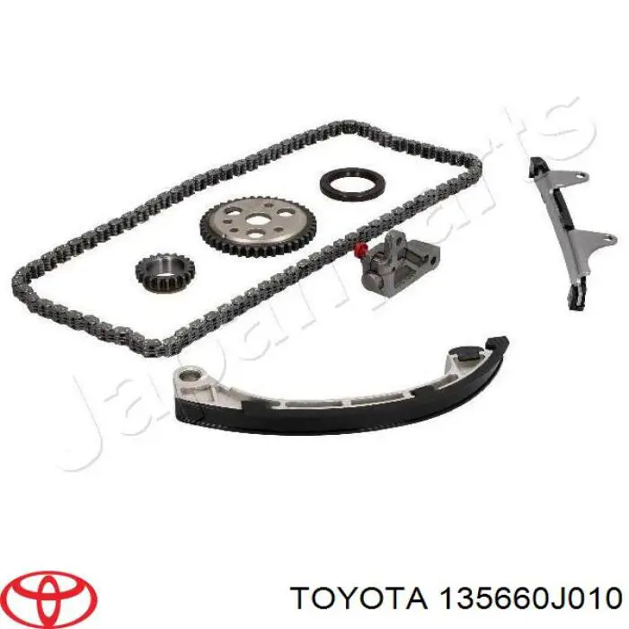 Guía izquierda de cadena de distribución para Toyota Yaris  P10