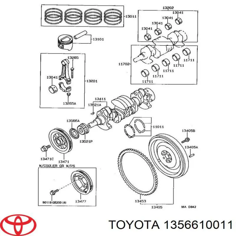 1356610011 Toyota