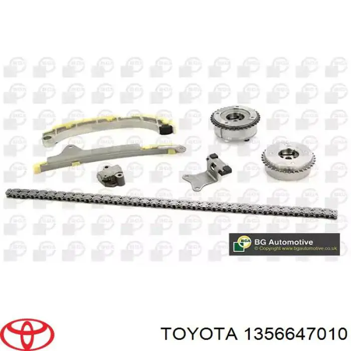 Carril de deslizamiento, cadena de distribución para Toyota Scion 
