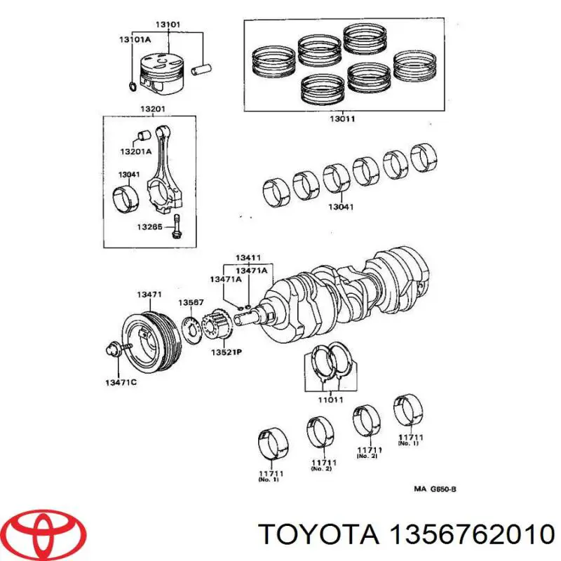  Toyota 1356762010 precio, desde 9,09 EUR
