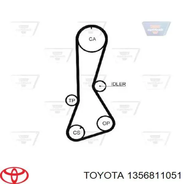 Comprar 1356811051 Toyota Correa distribución