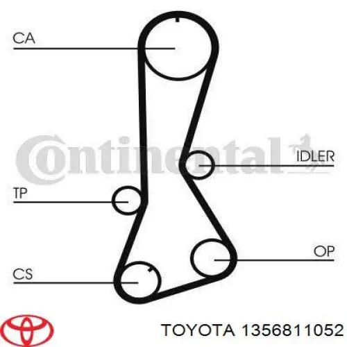 1356811052 Toyota correa distribucion