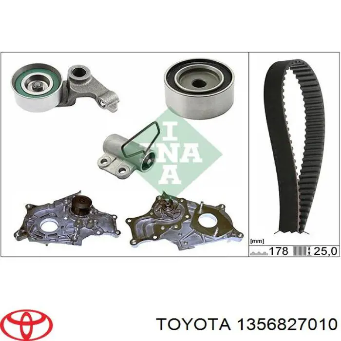 13568-27010 Toyota correa distribución