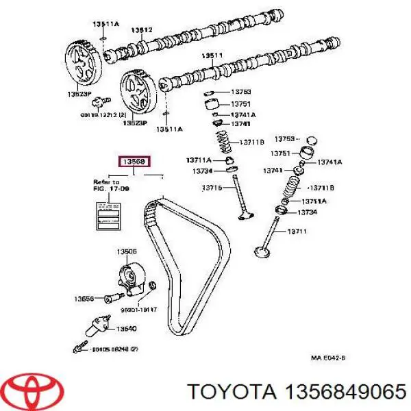 1356849065 Toyota correa distribucion