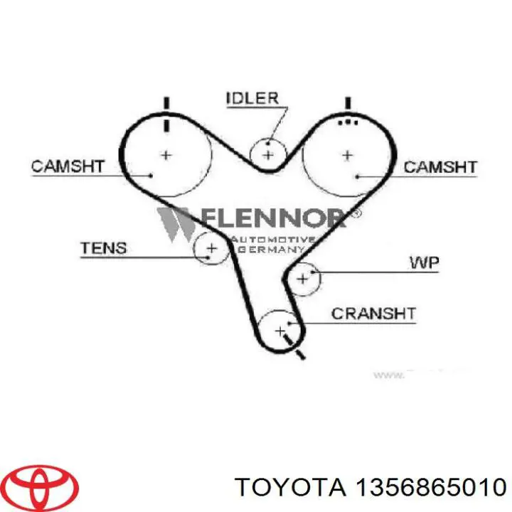 1356865010 Toyota correa distribucion