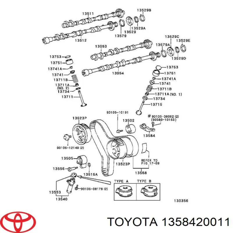  Toyota 1358420011 precio, desde 67,84 EUR