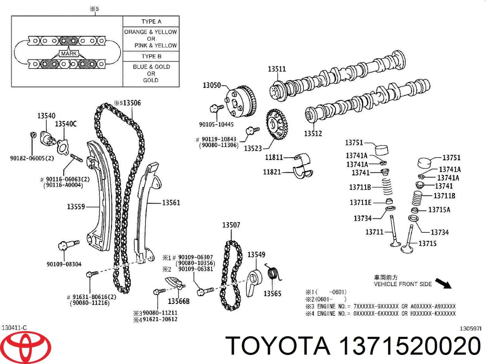 Válvula de escape Toyota 1371520020 precio, desde 7,71 EUR