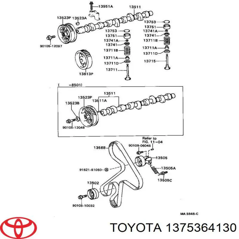  Toyota 1375364130 precio, desde 16,50 EUR
