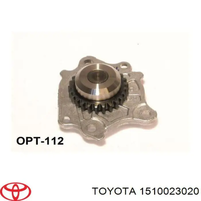 Bomba de aceite para Toyota Yaris (P10)