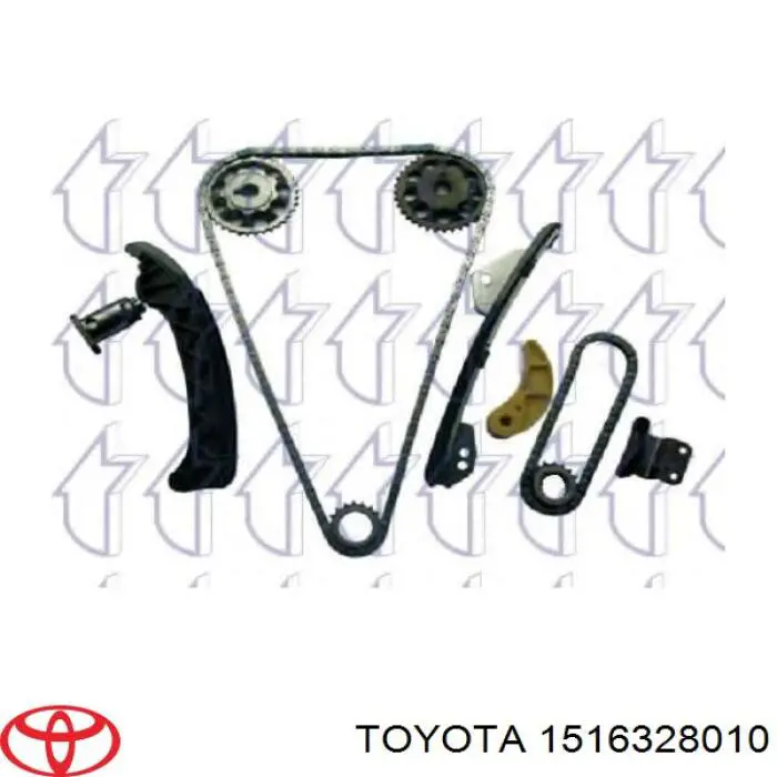 Rueda dentada, bomba de aceite para Toyota Yaris (SP90)