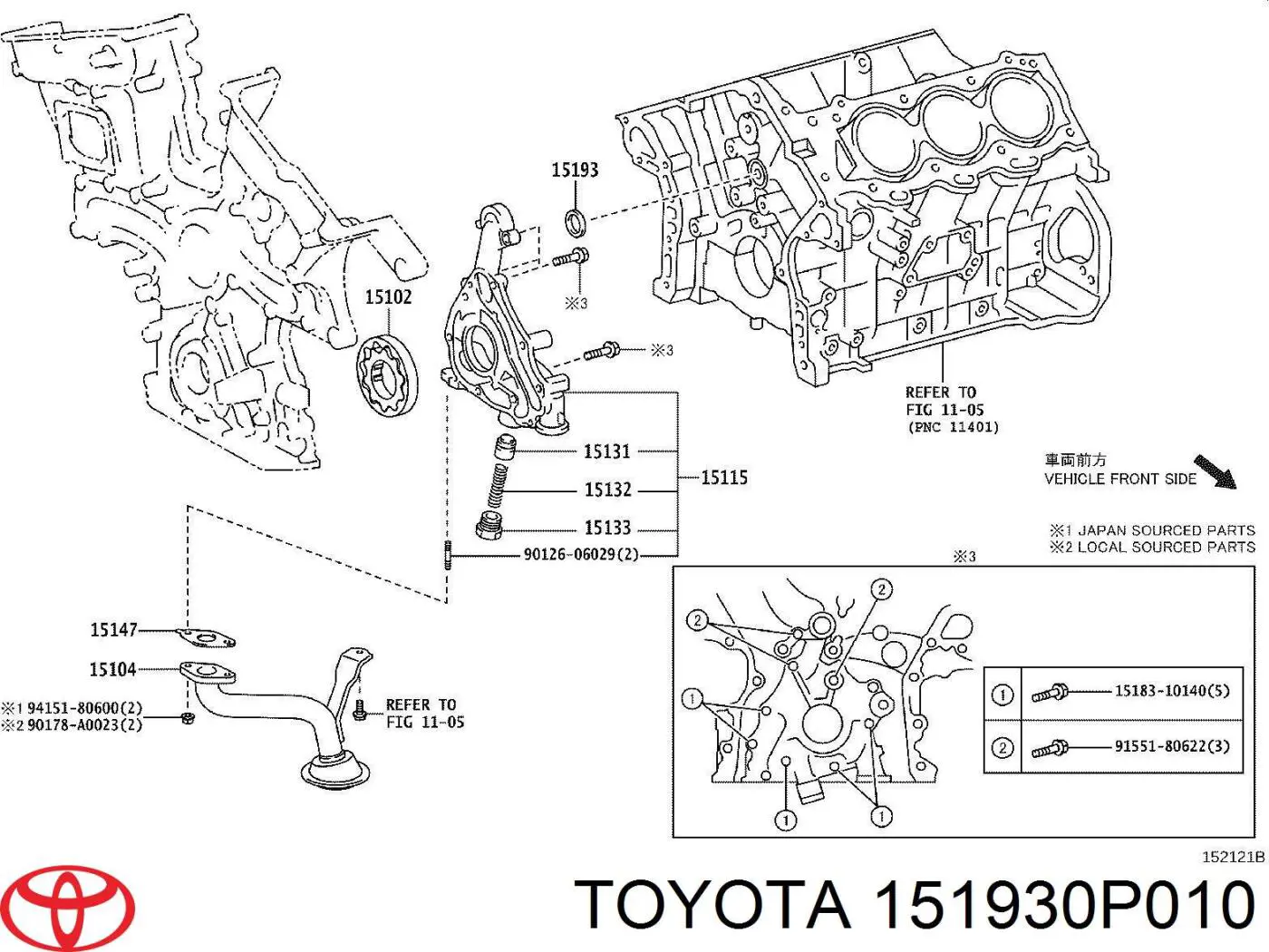 151930P010 Toyota