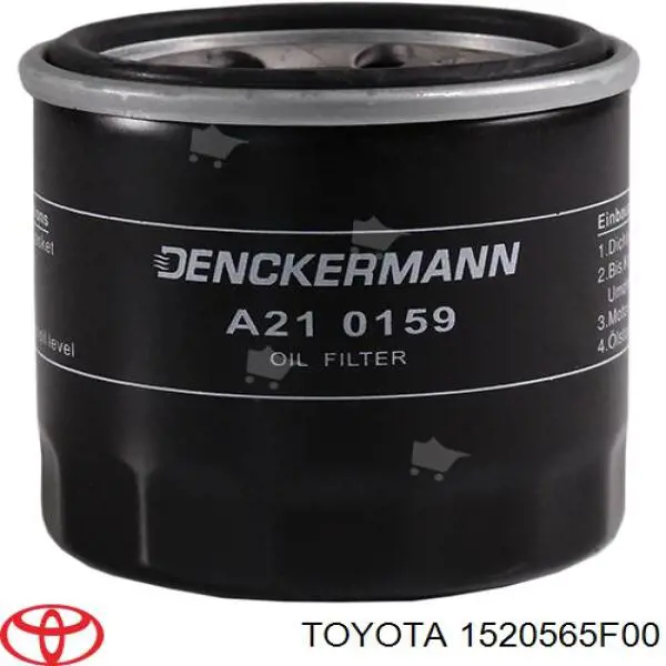 1520565F00 Toyota filtro de aceite