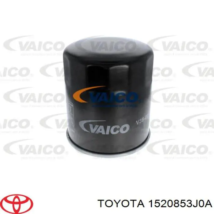 Filtro de aceite Toyota 1520853J0A precio, desde 4,50 EUR