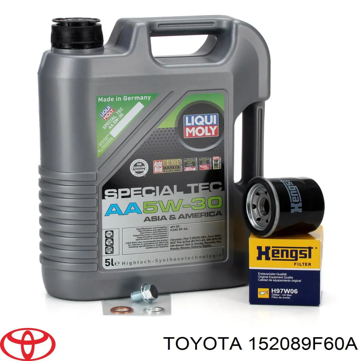 152089F60A Toyota filtro de aceite