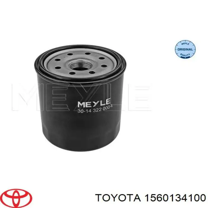1560134100 Toyota filtro de aceite