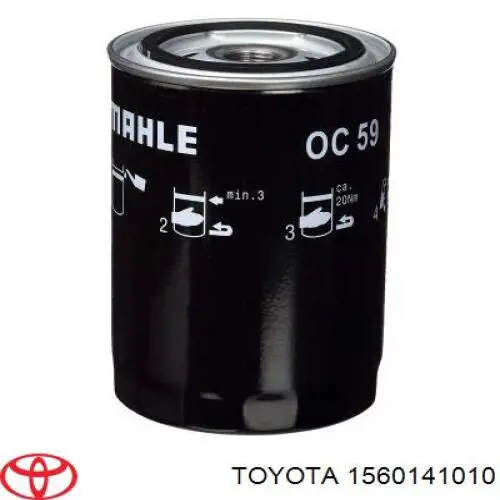 Comprar 1560141010 Toyota Filtros de aceite