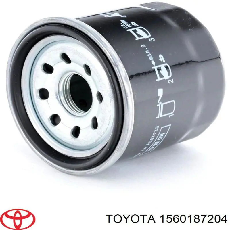 1560187204 Toyota filtro de aceite