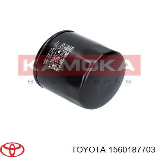 Filtro de aceite 1560187703 Toyota