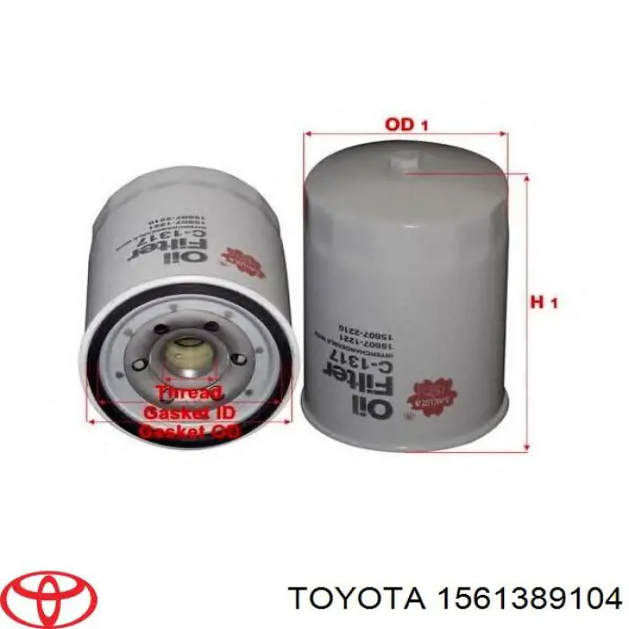 P552050 Donaldson Filtro aceite