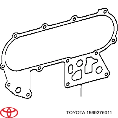 1569275011 Toyota junta, adaptador de filtro de aceite