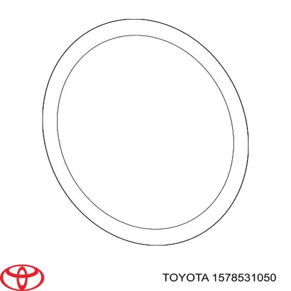 1754861 Ford Anillo de sellado del conducto EGR