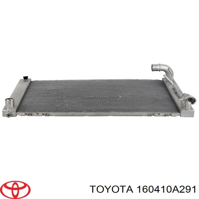 160410A291 Toyota radiador refrigeración del motor