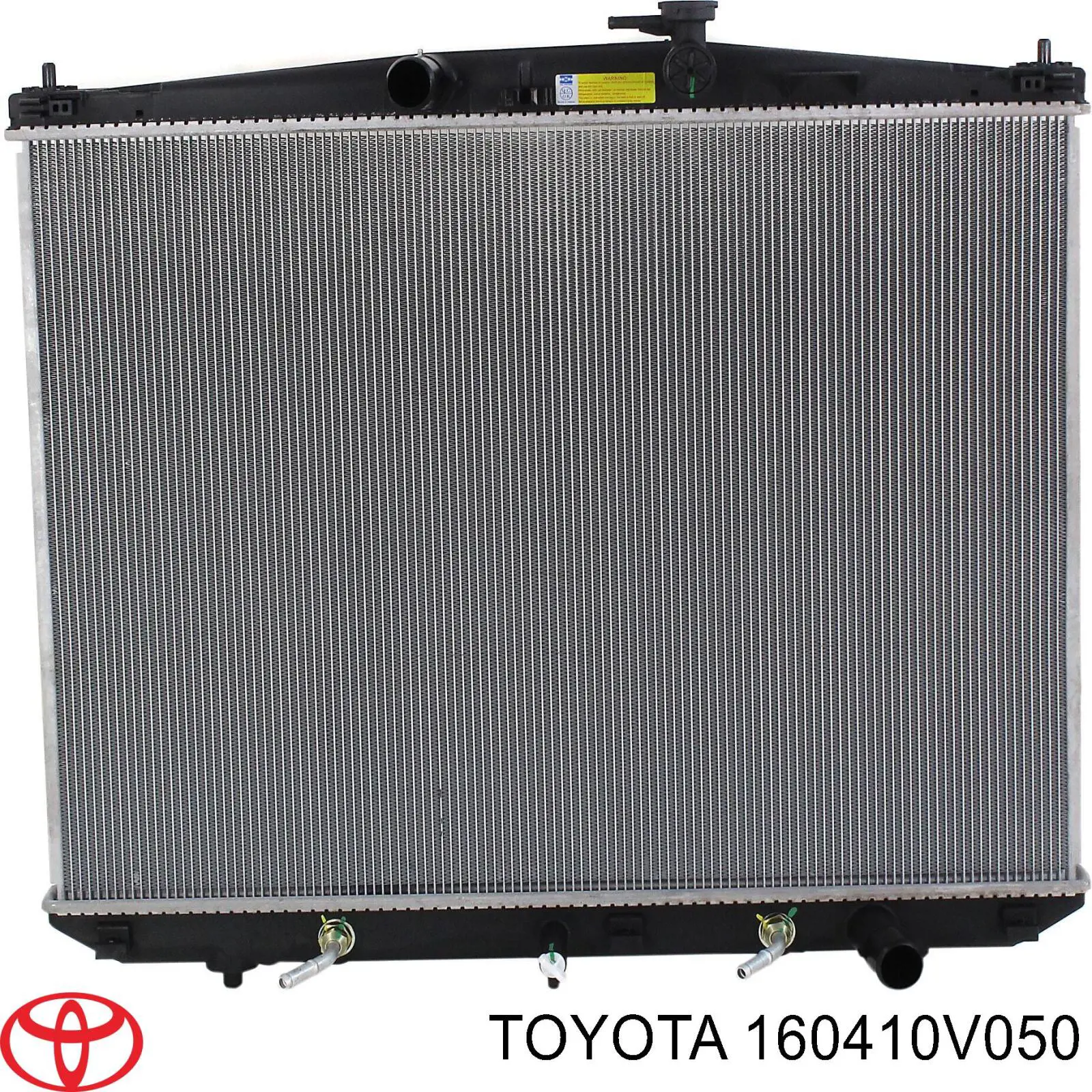 160410V050 Toyota radiador refrigeración del motor