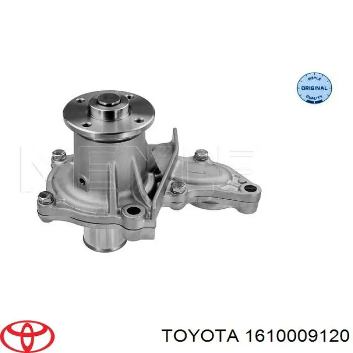 Bomba de agua de refrigeración con carcasa 1610009120 Toyota