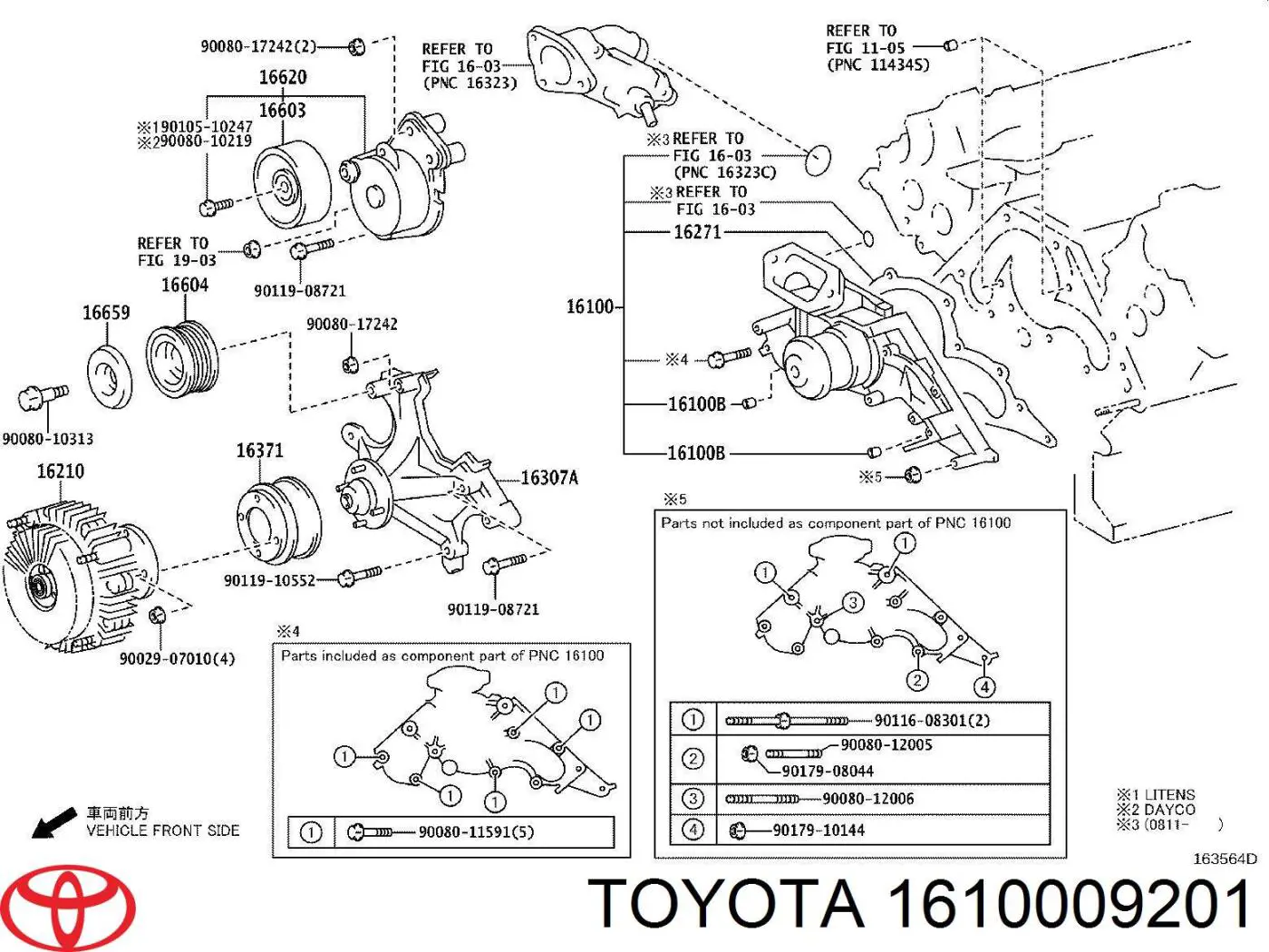 1610009201 Toyota bomba de agua