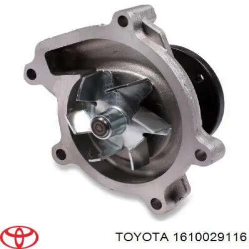 Motor de agua Toyota 1610029116