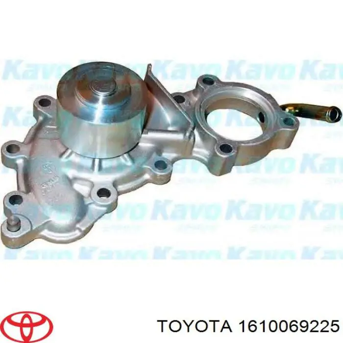 Motor de agua Toyota 1610069475