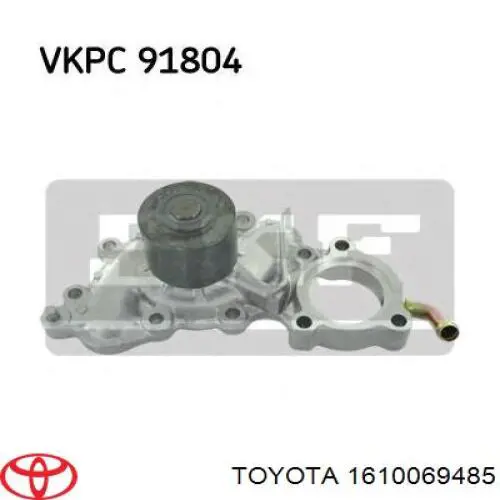 Comprar 1610069485 Toyota Bomba de agua para motor
