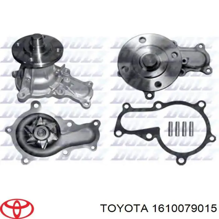 1610079015 Toyota Bomba refrigerante coche