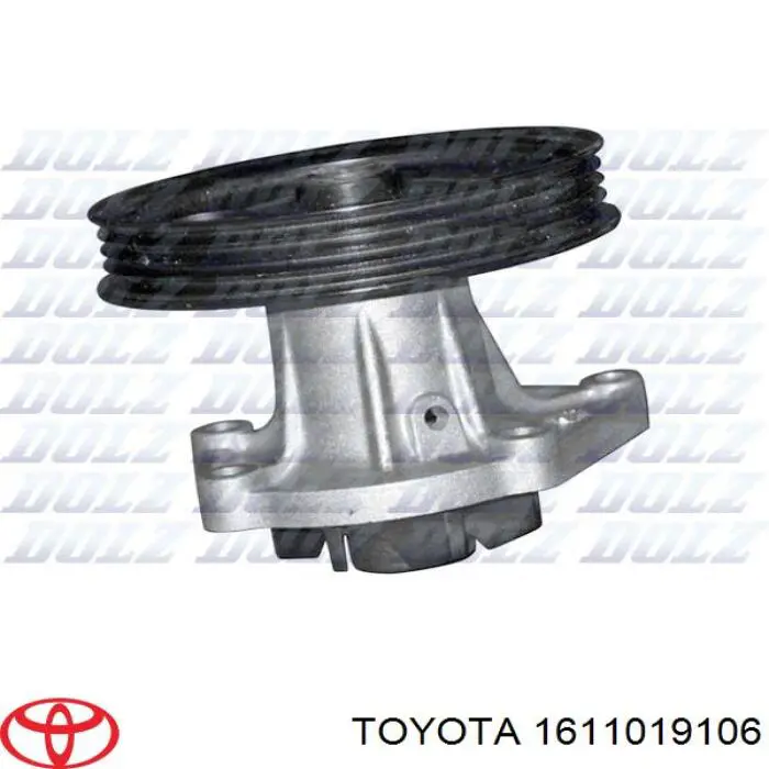 1611019106 Toyota Bomba refrigerante coche
