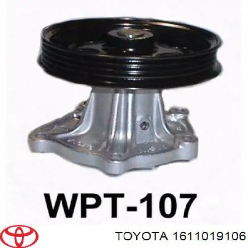 Bombeadora de agua Toyota 1611019106 precio, desde 30,37 EUR