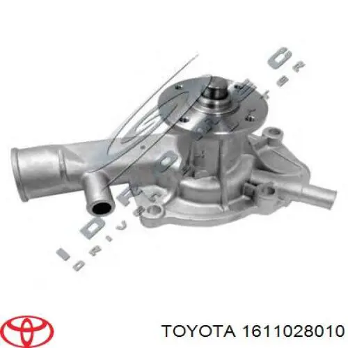 1611028010 Toyota bomba de agua