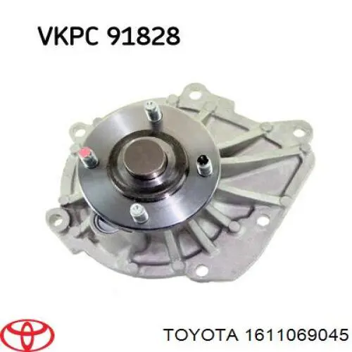 Comprar 1611069045 Toyota Bomba de agua para motor