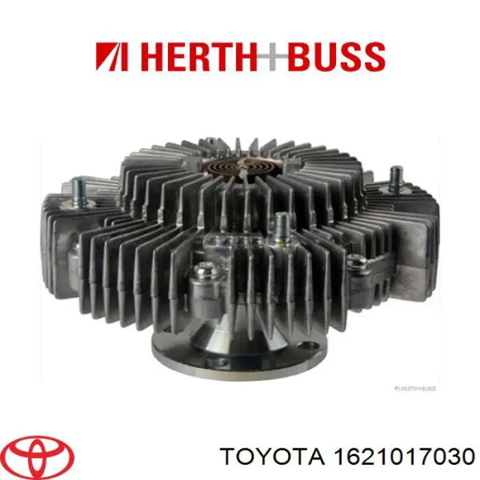 1621017030 Toyota embrague, ventilador del radiador