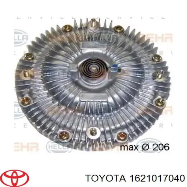 Embrague, ventilador de refrigeración Toyota 1621017040 precio, desde 90,52 EUR