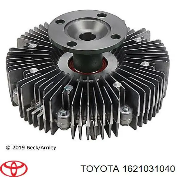 1621031040 Toyota embrague, ventilador del radiador