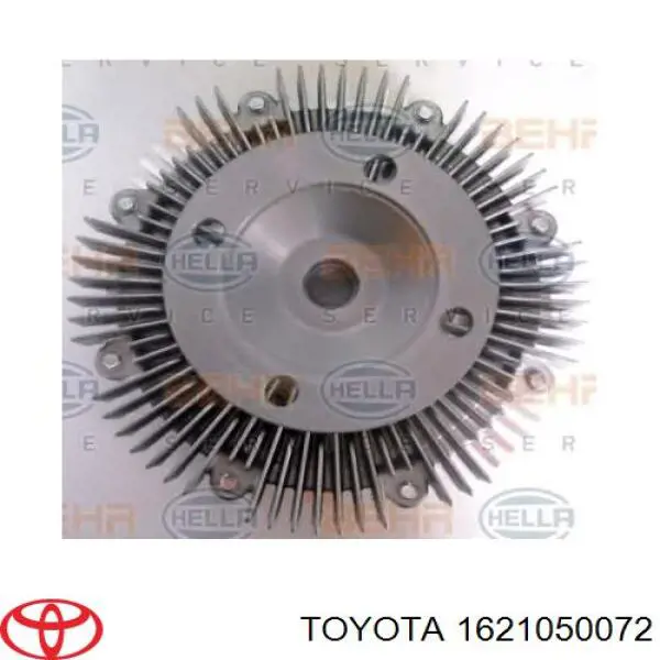 1621050072 Toyota embrague, ventilador del radiador