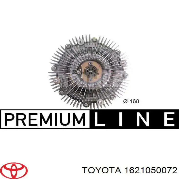 Embrague, ventilador de refrigeración Toyota 1621050072 precio, desde 90,43 EUR
