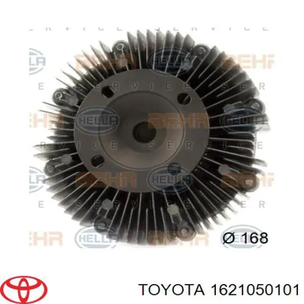 1621050101 Toyota embrague, ventilador del radiador