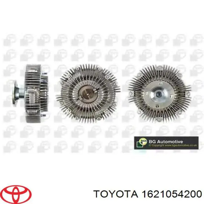 1621054200 Toyota embrague, ventilador del radiador
