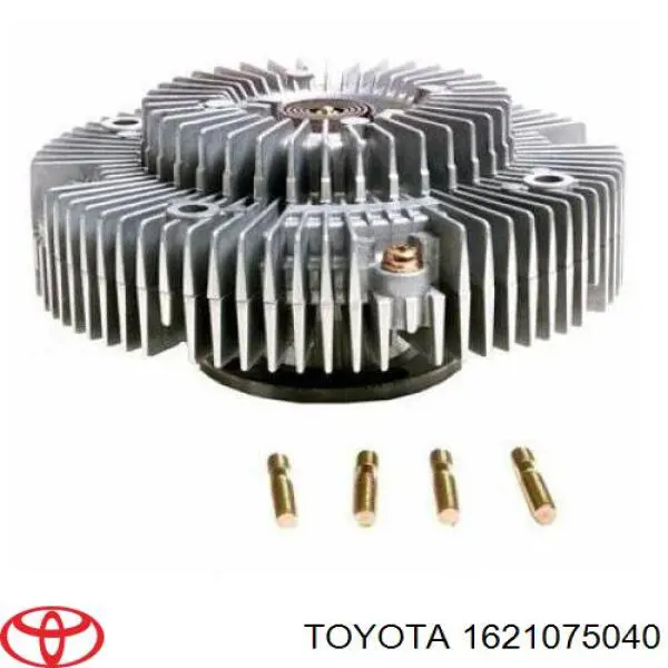 1621075040 Toyota embrague, ventilador del radiador