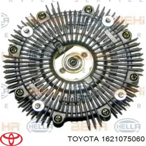 162100W010 Toyota embrague, ventilador del radiador