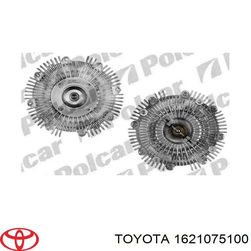 1621075100 Toyota embrague, ventilador del radiador