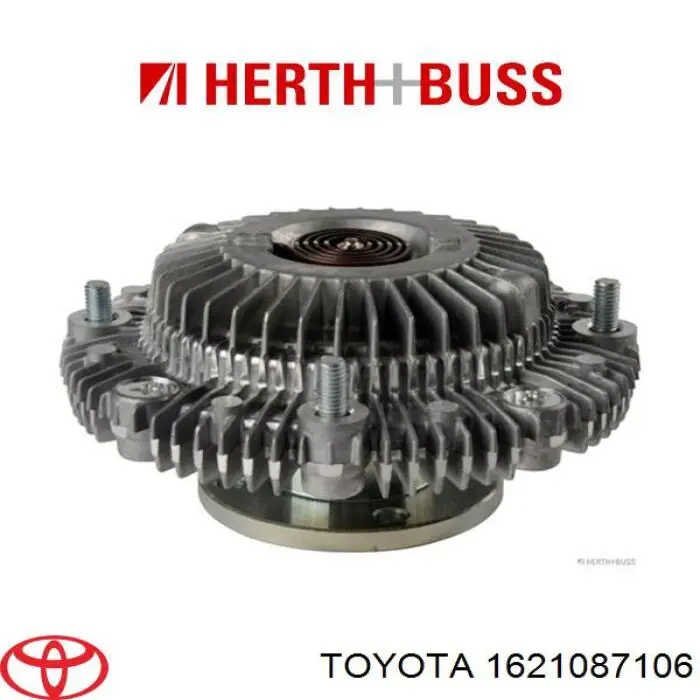 1621087106 Toyota embrague, ventilador del radiador