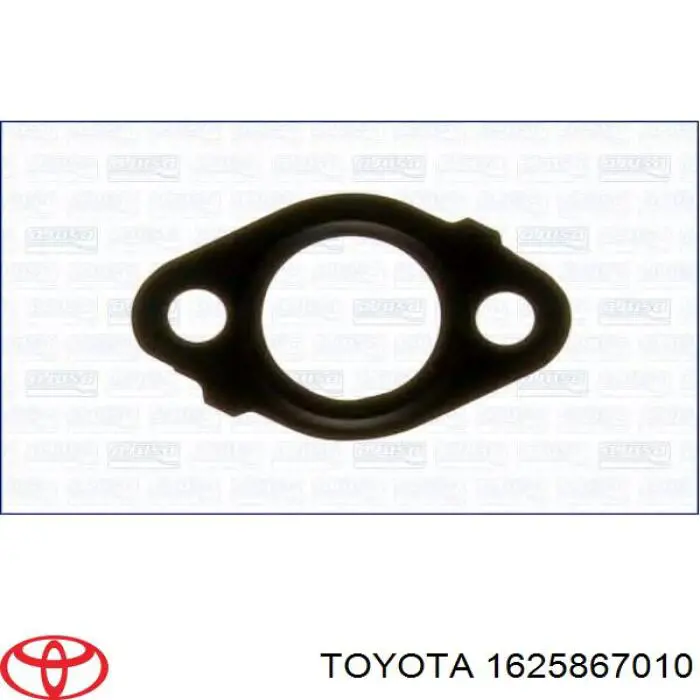Junta (anillo) de la manguera de enfriamiento de la turbina, retorno para Toyota Hilux (KUN25)